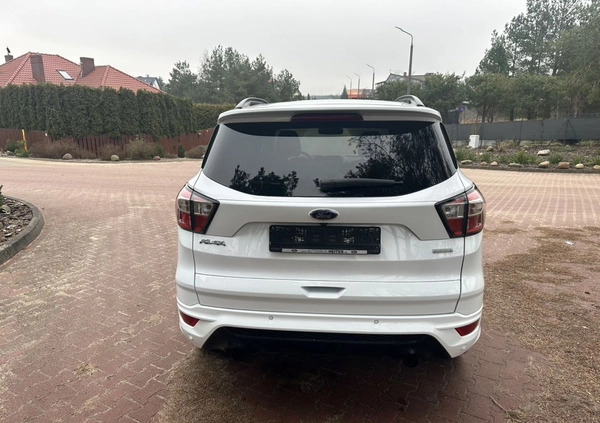 Ford Kuga cena 77500 przebieg: 59450, rok produkcji 2018 z Tuchola małe 781